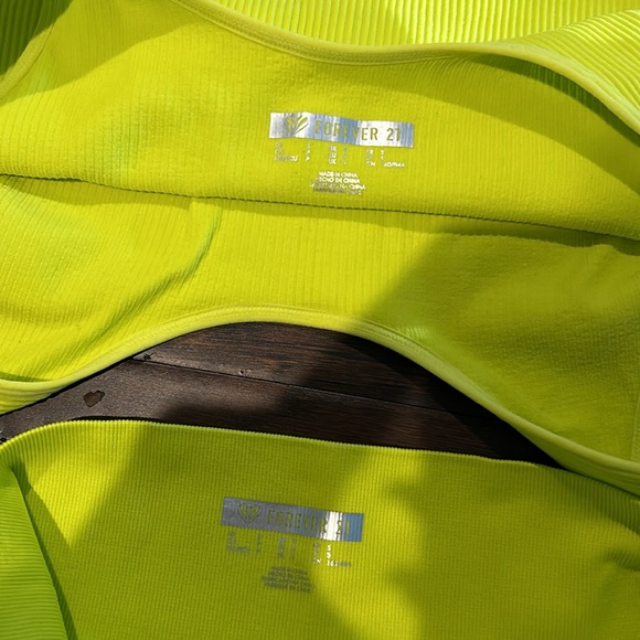 Neon Active Sports Bra + Biker Shorts 2pc Set - Picture 6 of 7